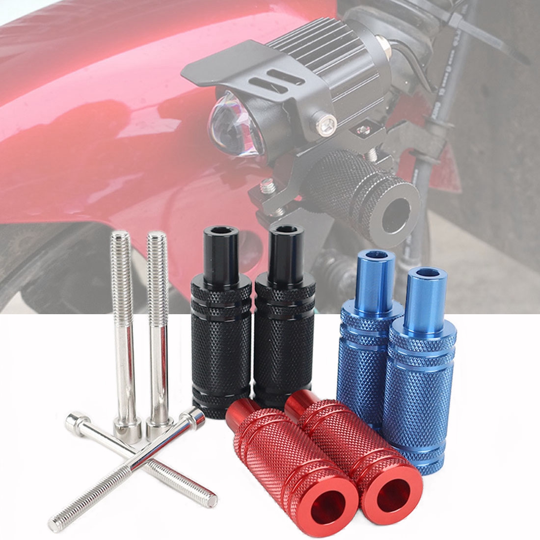 Xtreme Mountain Biking - Dudukan Lampu Motor yang Dapat Disesuaikan,