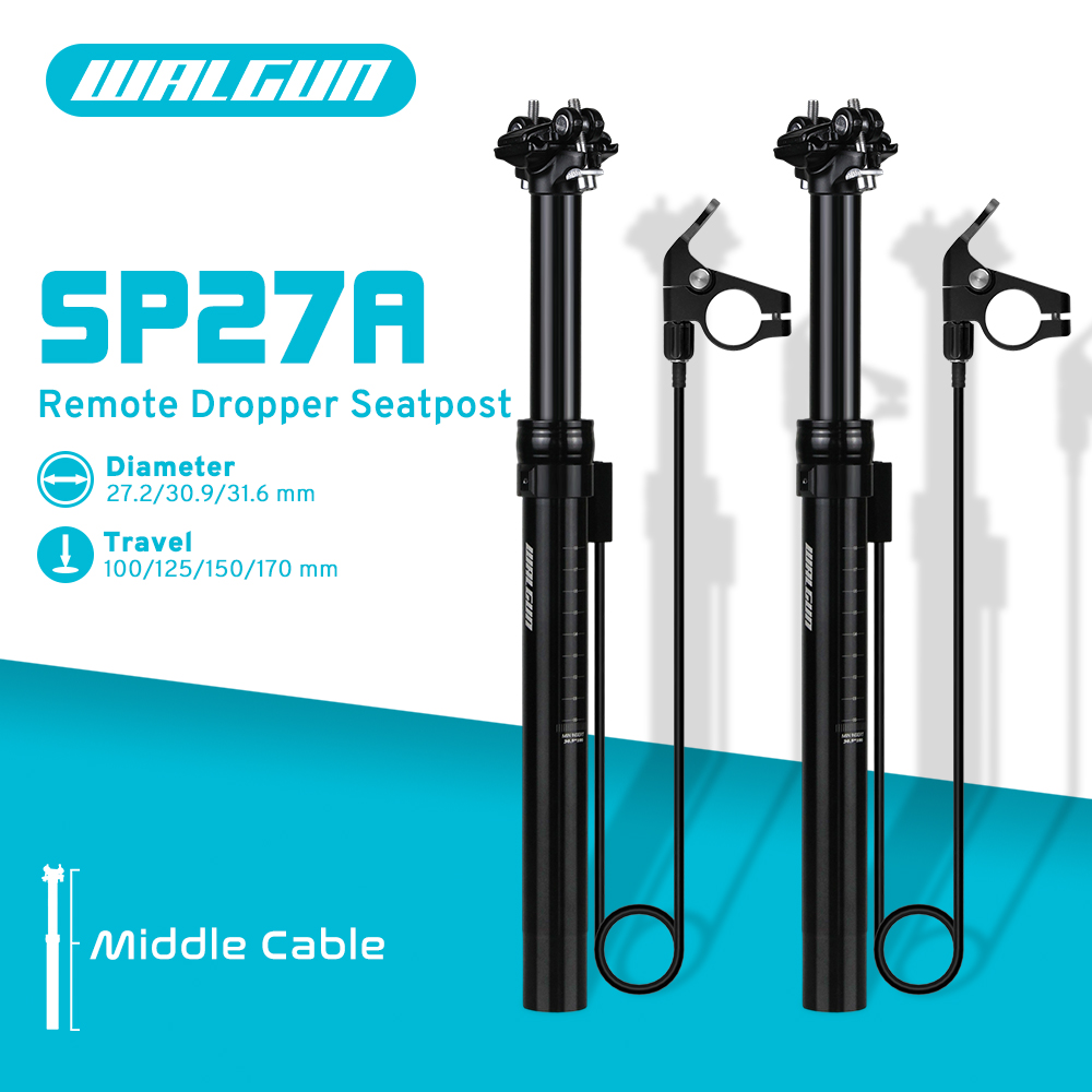 Tiang Sadel Sepeda SP27A Dropp - Dropper Post Remote ulasan dan harga