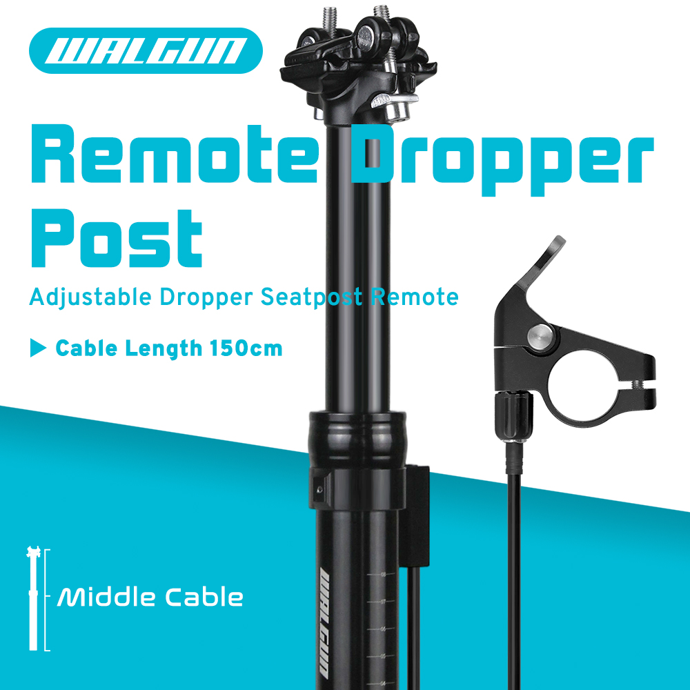 Tiang Sadel Sepeda SP27A Dropp - Dropper Post Remote ulasan dan harga
