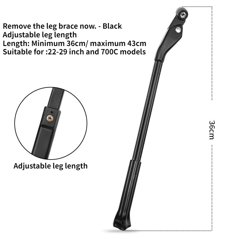 Penopang kaki sepeda gunung, T - Mountain Biking A Sport ulasan dan harga