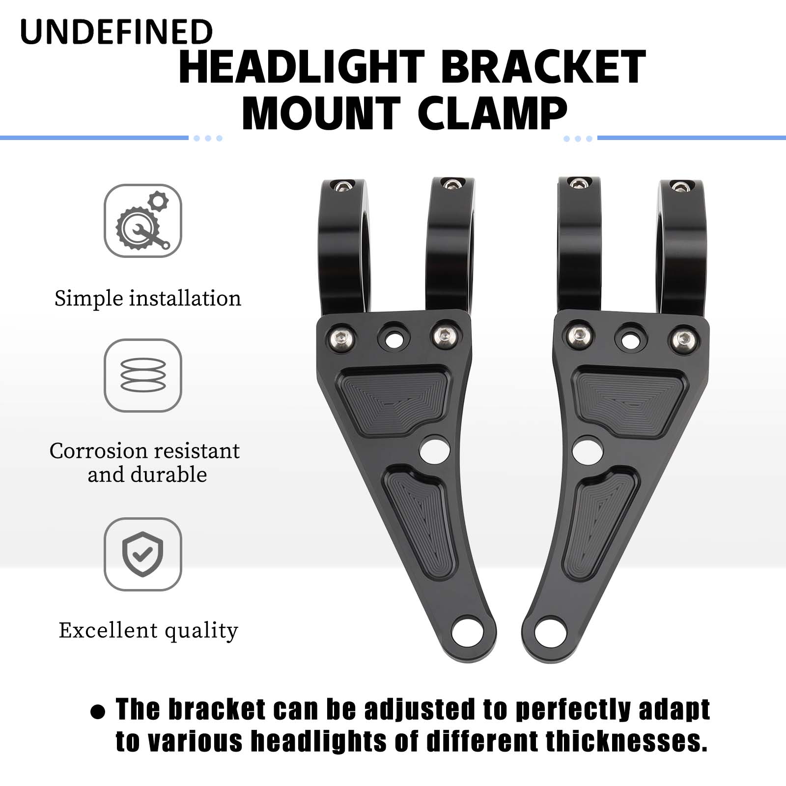 33mm-58mm dudukan lampu depan  - Xtreme Mountain Biking ulasan dan harga