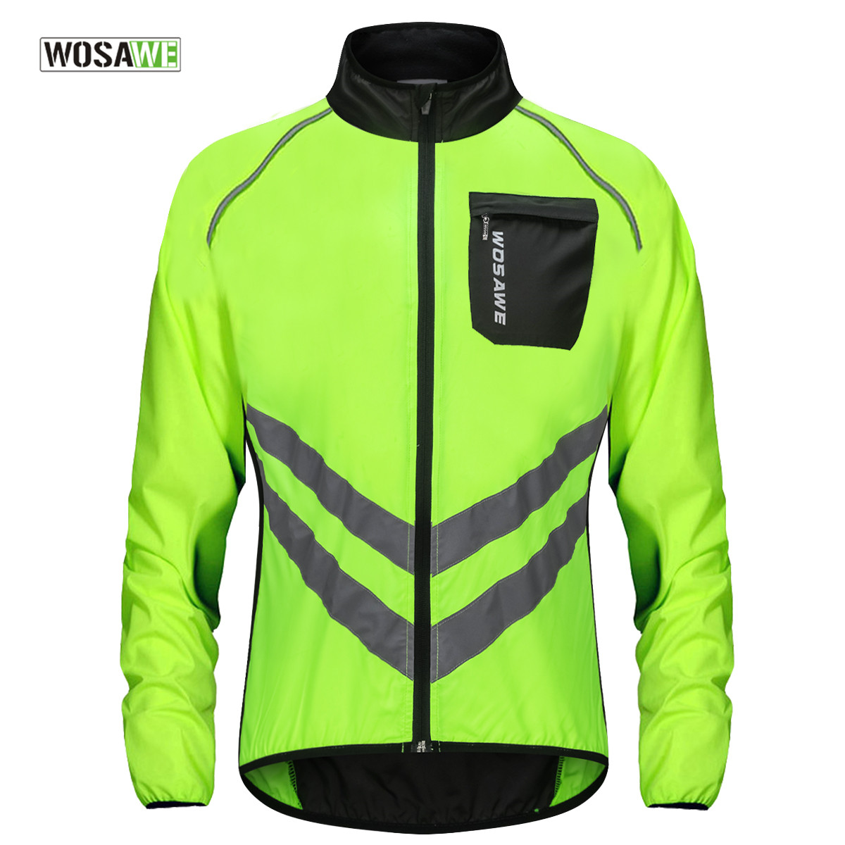 WOSAWE Jaket Hujan Bersepeda V - Mountain Biking Rain Jacket ulasan dan harga