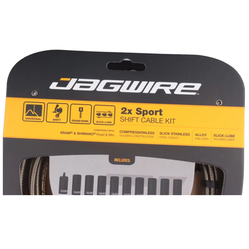 JAGWIRE 2x Kabel Pemindah Gigi - Mountain Biking A Sport ulasan dan harga