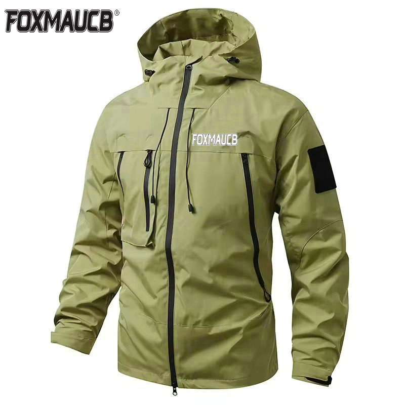 FOXMAUCB Jaket Hujan Bersepeda - Mountain Biking Rain Jacket ulasan dan harga