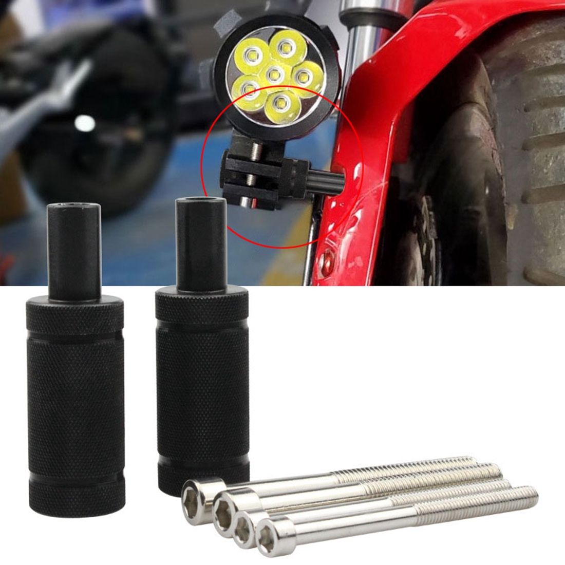 Dudukan Lampu Motor yang Dapat - Xtreme Mountain Biking ulasan dan harga